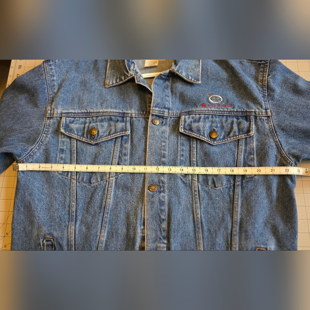 Canadian Made Riders Blue Denim Jacket - Picture 12 of 16